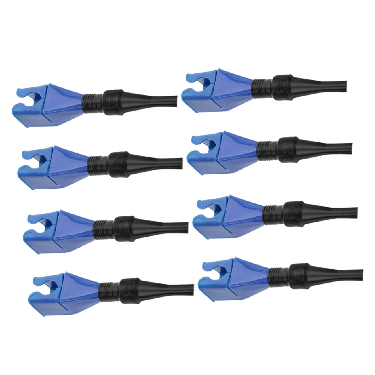 Zerodeko 2 Sätze Trichter Zum Auftanken Benzintrichter Füllung Motoröltrichter Flexibler Öltrichter Getriebeöltrichter Öltrichter Für Kraftfahrzeuge Öltrichter Für Auto Plastik 8 Stück * 2