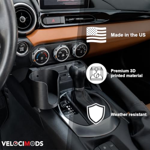 Portavasos Central para Mazda Miata MX5 ND y Fiat 124 Spider miniatura 2