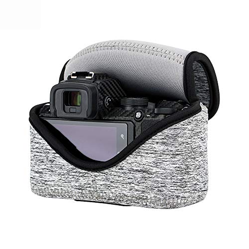 JJC Neopren Kameratasche für Nikon Z50 / Z fc + Nikkor Z DX 16-50 F/3.5-6.3 VR Objektiv + Nikon HN-40 Gegenlichtblende… – Bild 6