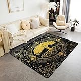 Tatsächliche Größe: Breite 100 cm, Länge 150 cm. Dieser Teppich ergänzt Ihre Einrichtung durch einen hervorragenden Bodenbelag für mittelgroße bis große Räume.