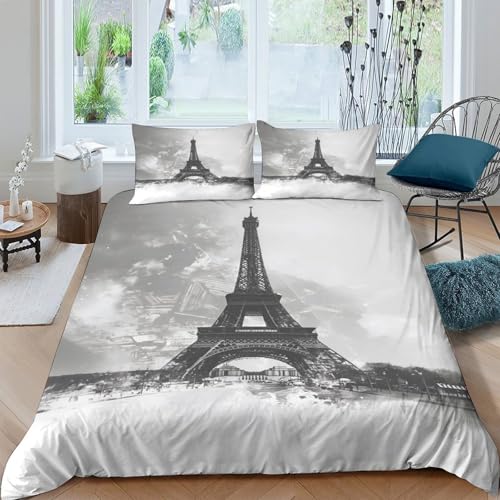 Housse de Couette Fermeture Éclair en microfbre résistante ultra douce King 220x240
