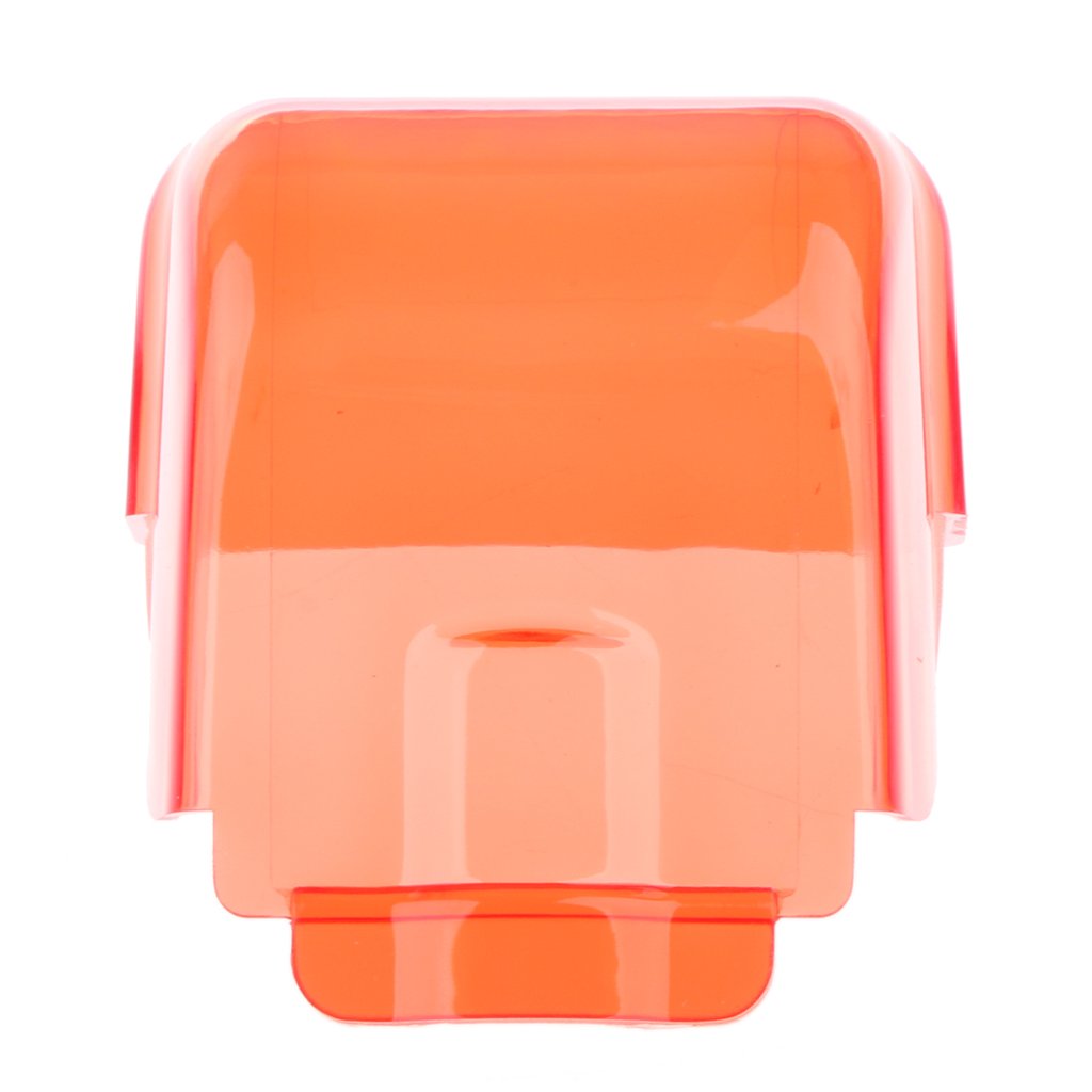 JoiJoy Camera Lens Cap Cover Protector for DJI Spark,Transparent Red,