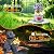 OTAVILEM Solar Garden Decor Dog Statue,Outdoor Dog Figurines with Bucket for Patio, Balcony, Backyard,Lawn Ornaments and Yard Decorations - Unique Gifts for Women, Mom,Grandma