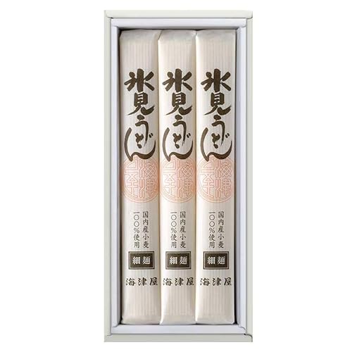 うどん 氷見うどん 細麺 手延べうどん お取り寄せグルメ 海津屋 氷見うどん 200g×3 西武・そごう ごっつお便