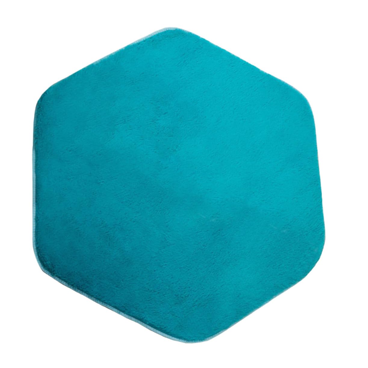 Tapis de tente hexagonal isolant bleu Toddmomy contre le sol froid
