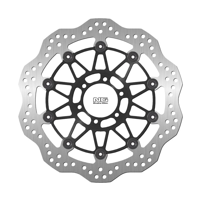 Disque de frein NG BRAKES pétale flottant 1369X pour moto sportive