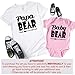 Papa Bear Baby Bear, Matching Shirts for Father and Newborn Son, Daddy Daughter Matching Outfits, Birthday Gift for Dad, New Dad Gifts, Daddy and Me Shirts, Toddler, Baby Boy, Girl. Multicolor