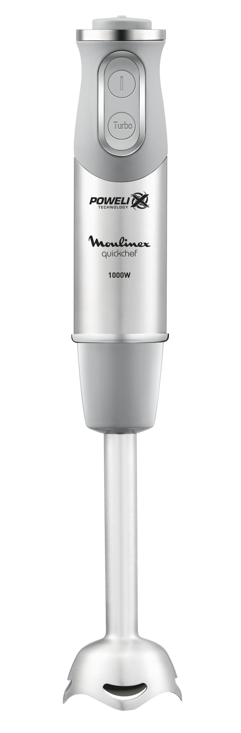 Moulinex quickchef – Mixeur plongeant avec 3 accessoires, acier inoxydable, 10 vitesses, 1000 W