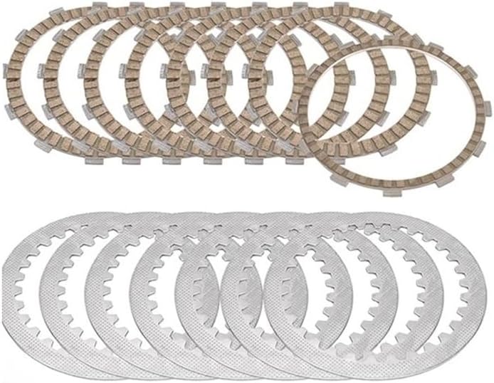 Motorcycle Accessories Clutch Friction Plates & Steel Plates Disc Kit For ST1300 ST1300A ST1300P ST1300PA P ABS(7 pcs Steel Plates)