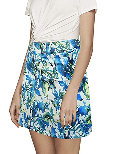 Image of Oyamiki Women's Active Athletic Skort Lightweight Tennis Skirt Perfect for Running Training Sports Golf