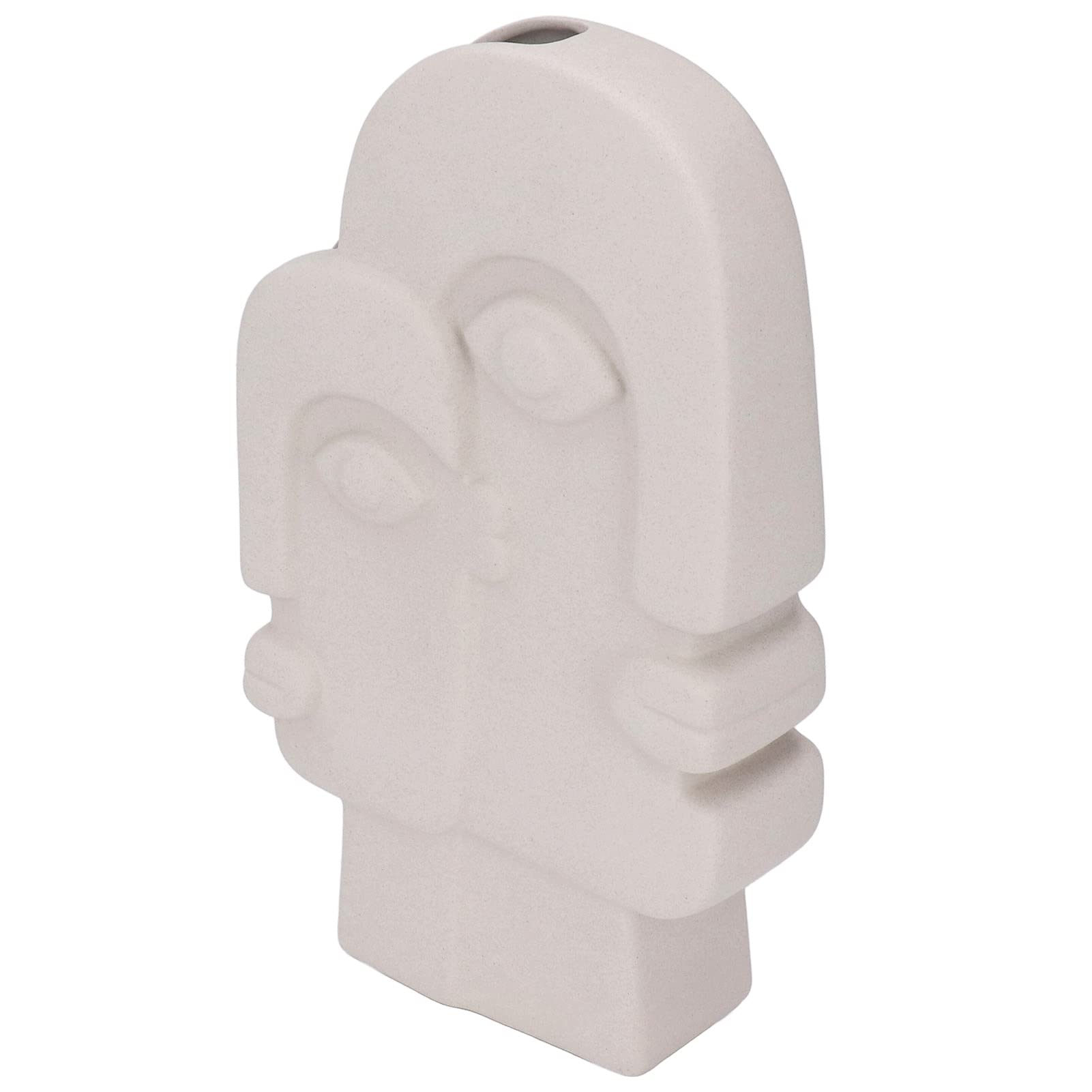 Face Art Vaso stile nordico artistico viso vaso di embrioni in ceramica vaso di fiori secchi ornamento decorazione della casa