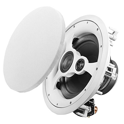 OSD Audio 10” In-Ceiling Speaker – 150W Stereo System, Pivoting Tweeter - ICE1080HD
