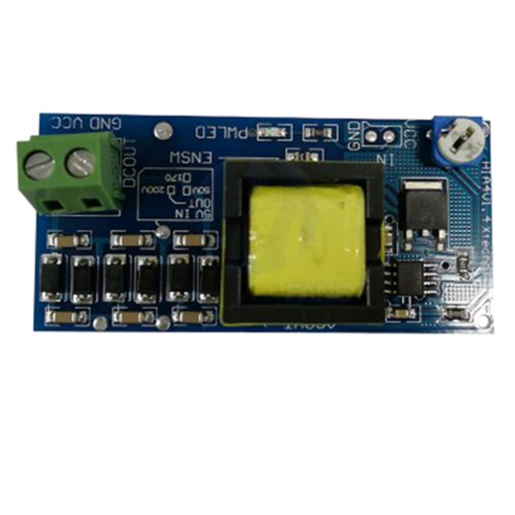 LOOM TREE® High Voltage Converter 5-12V Step up to 300-1200V DC Adjustable Power Module | 1 Piece Boost Converter Module