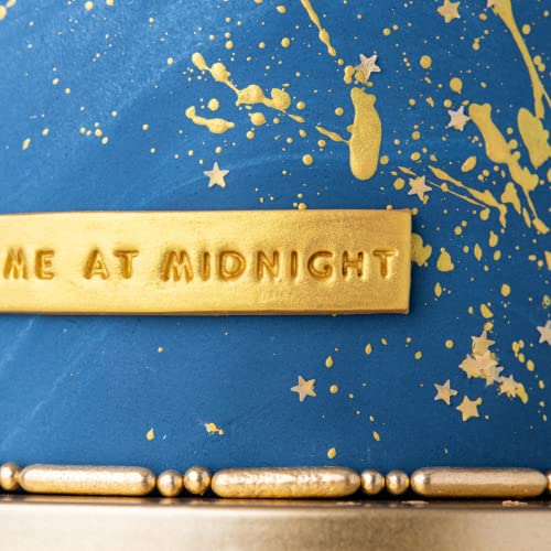 Sweets Indeed Sprinkles, Metallic Sprinkle Mix, Gold Dragée, Silver Dragée, Decoration Only, Perfect For Cake Decorations, Cupcake Topper, 6 Ounces (Gold) #TOP4