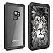 Galaxy S9 Waterproof Case, AMORNO Waterproof Shockproof Dustproof Dirtproof Full Body Case Built in Screen Protector with Touch ID for Samsung Galaxy S9