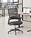 CLATINA Swivel Executive Chair, Adjustable Ergonomic Computer Chair with 3D Armrest and Lumbar Support, Mesh Backrest Task Chair for Home Office Conference Room