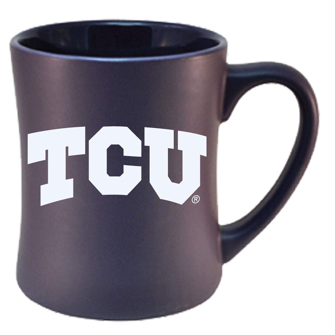 Photo 1 of RFSJ INC. TCU Horned Frogs Ceramic 16oz Sculpted Mug – Official Team Logo Coffee Cup – Handwash Recommended – Includes One Mug