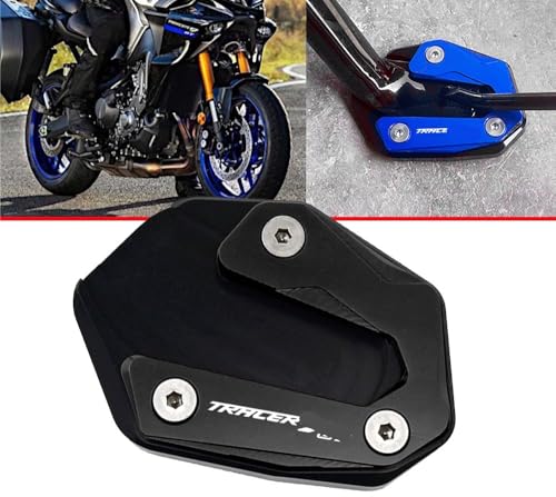 Extension béquille moto Tracer 9 GT anti-enfoncement pour béquille latérale