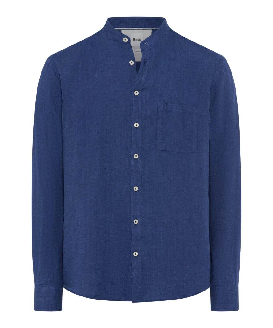 Brax Men's Style Lars U U Pure Linen Quality Shirt