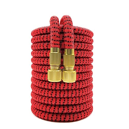 WAFOHSR Manguera de riego for jardín, Manguera de riego giratoria, Pistola rociadora de Agua a Alta presión, Flexible y Ampliable Ampliamente Utilizado(A Single Hose 06,25FT)