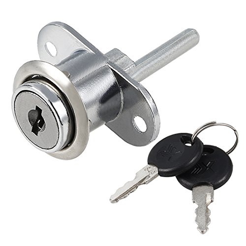 sourcingmap 5/8 Cylinder Diameter Cabinet Drawer Lock w Key Keyed Different