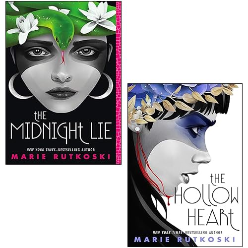 Forgotten Gods Series 2 Books Collection Set By Marie Rutkoski(Midnight Lie, Hollow Heart)