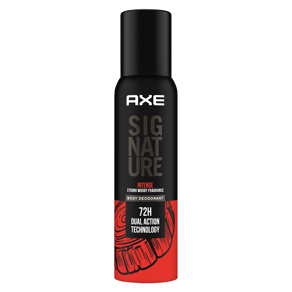 Axe Signature Intense Long Lasting No Gas Deodorant Bodyspray Perfume for Men 154 ml