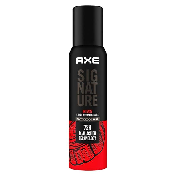 Axe Signature Intense Long Lasting No Gas Deodorant Bodyspray Perfume for Men 154 ml