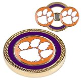 LinksWalker Clemson Tigers - Challenge Coin / 2 Magnetic Golf Ball Markers