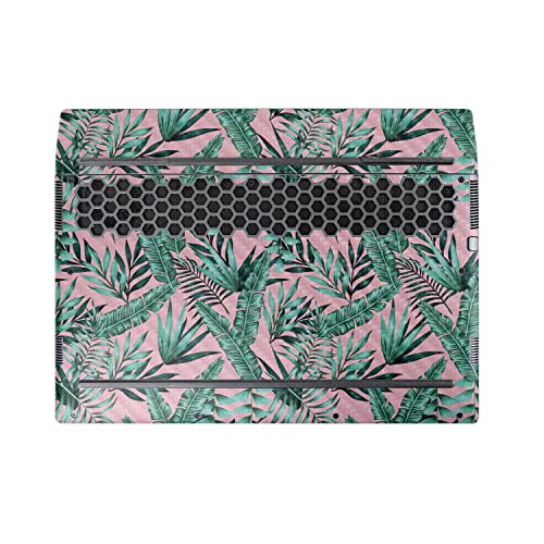 Image of MightySkins Carbon Fiber Skin Compatible with Alienware M17 R5 (2022) Full Wrap Kit - Two Tone Tropical | Protective, Durable Textured Carbon Fiber Finish | Easy to Apply | Made in The USA