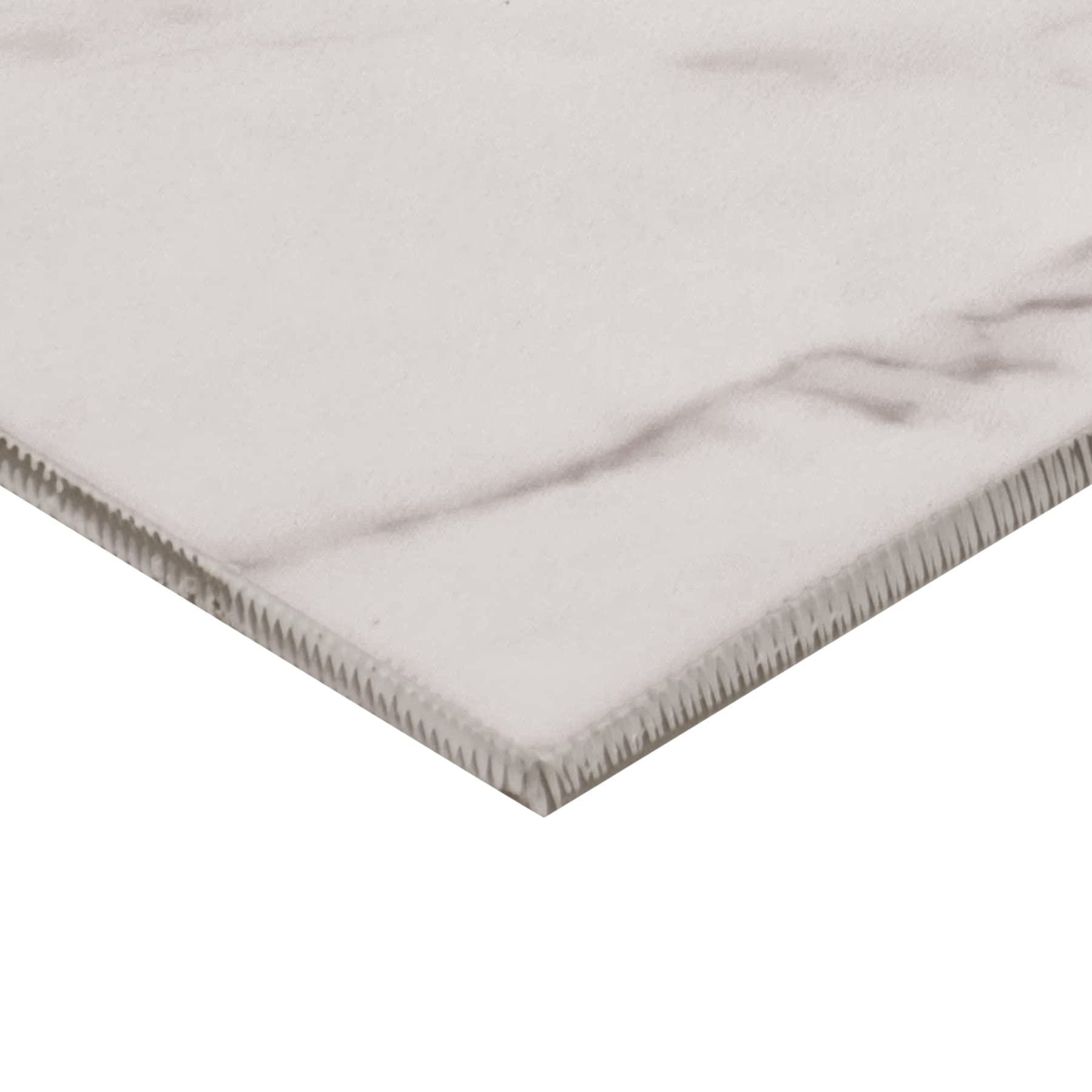Daltile Costar - Piastrella per pavimento in porcellana effetto marmo, 30,5 x 61 cm, effetto marmo in stile impero Calacatta, per cucina, bagno, soggiorno