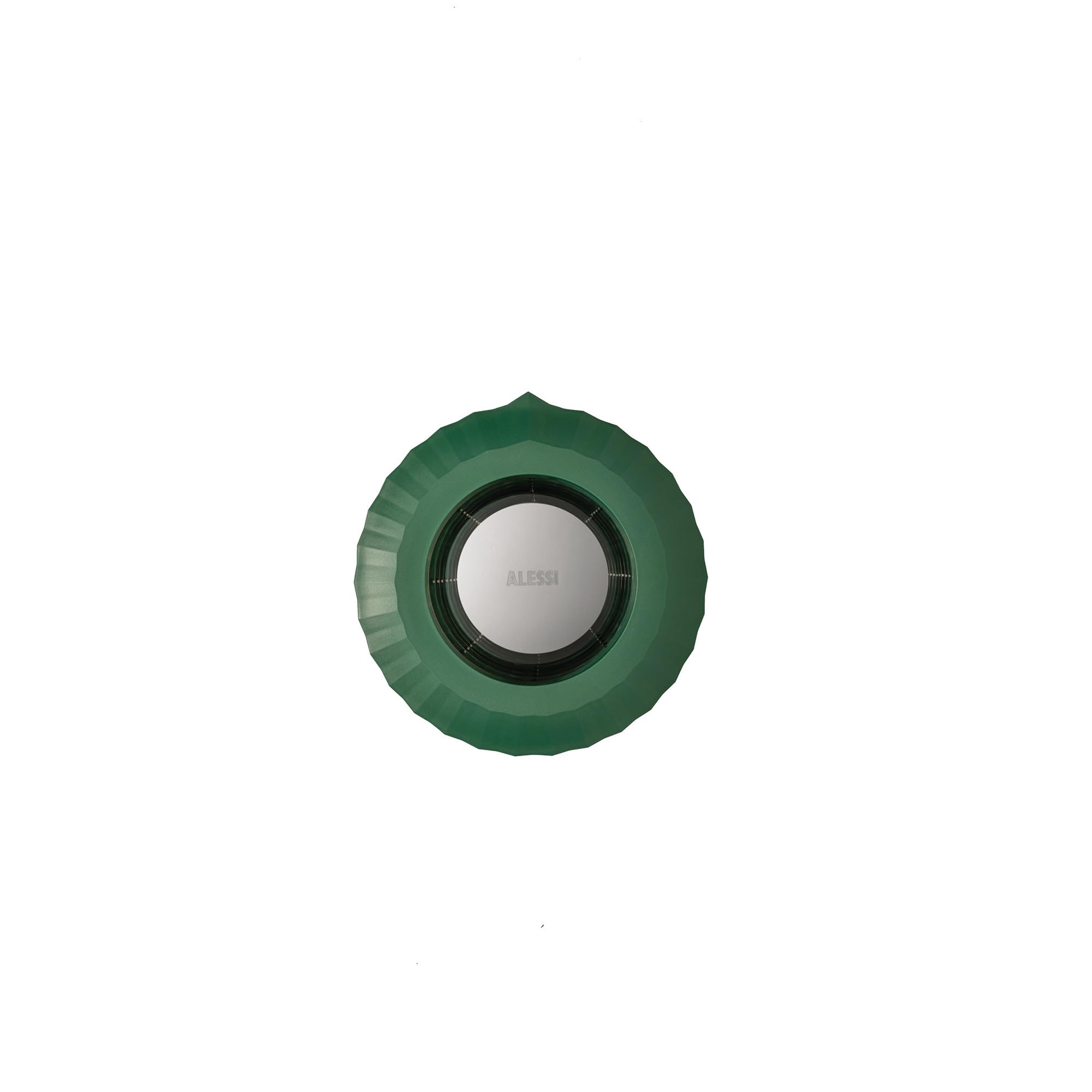 Alessi Plissé MDL19 GR - Contenitore Portacapsule Nespresso a 5 Piani Rotanti, in Resina Termoplastica, Verde