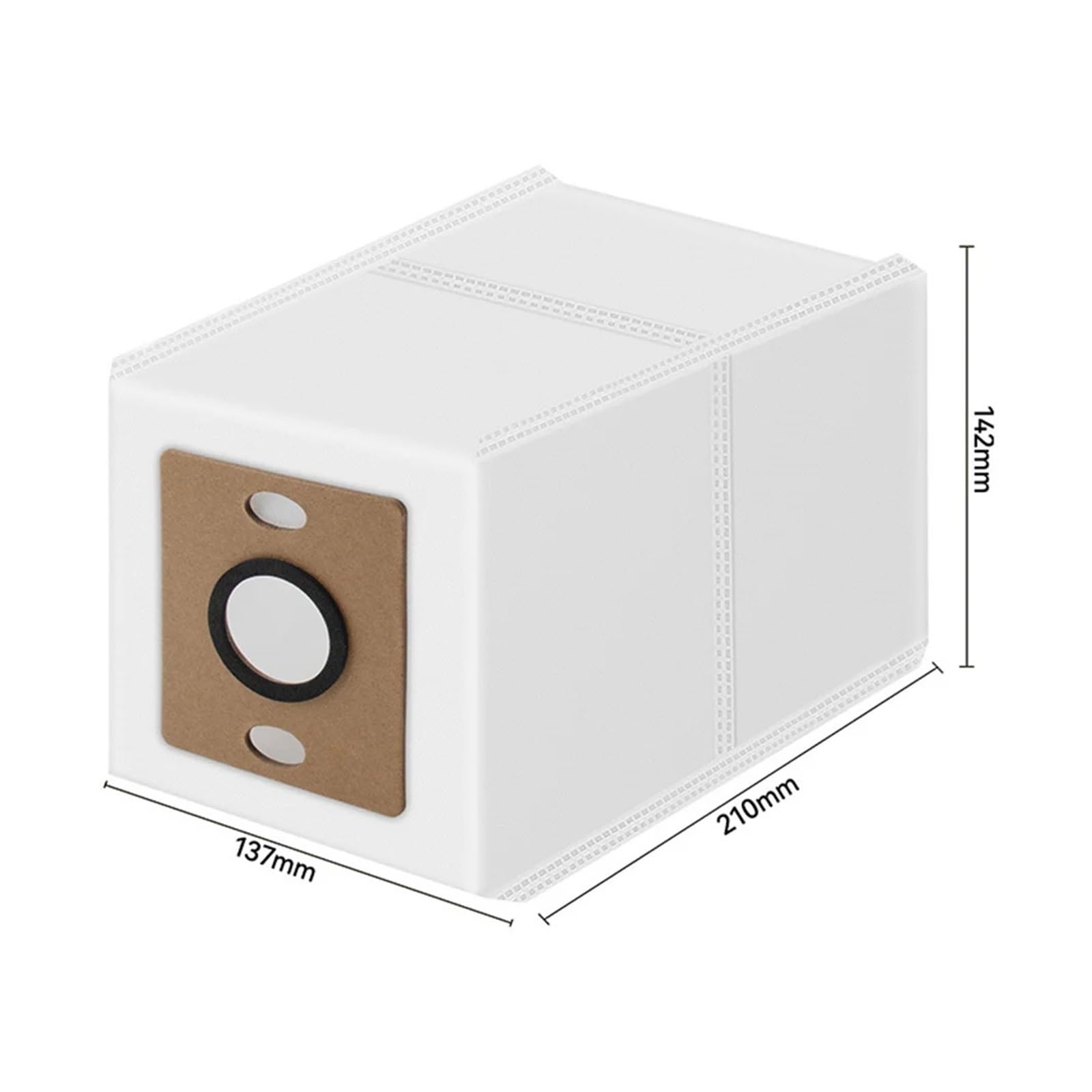 Kit Sacchetto Polvere Filtro Spazzola Laterale, Compatibile con ILIFE
