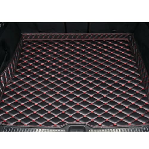 Tapis de coffre Mercedes CLS C257 2018-2022 sur mesure en noir et rouge