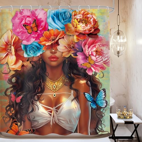 Mitpok MIT-HYYFXJ-75818 Duschvorhang-Set 60x72 cm