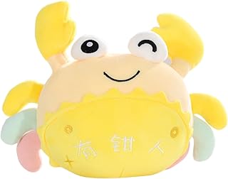 KONTONTY Peluche Crabe Cartoon Doux Peluche pour Doudou Apaisant pour Garçons et Filles