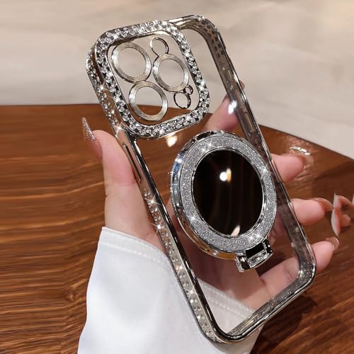 Coque iPhone 11 12 Pro Max antichoc avec miroir de poche intégré