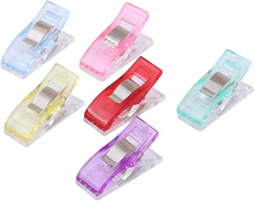 Miniatura 5 de The Quilted Bear Clips de acolchado multiusos para dobladillos de tela, clips de edredón Wonder (paquete de 18)