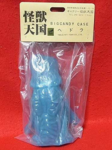 ヘドラ/クリア ブルー ソフビ/マーミット MARMIT 限定1体