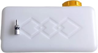 Lata de gasolina transparente - Tanque de óleo de gasolina transparente de 5,5 litros de grande capacidade - Tanque de gasolina para caixa de aquecedor de estacionamento de caminhão de Baodan