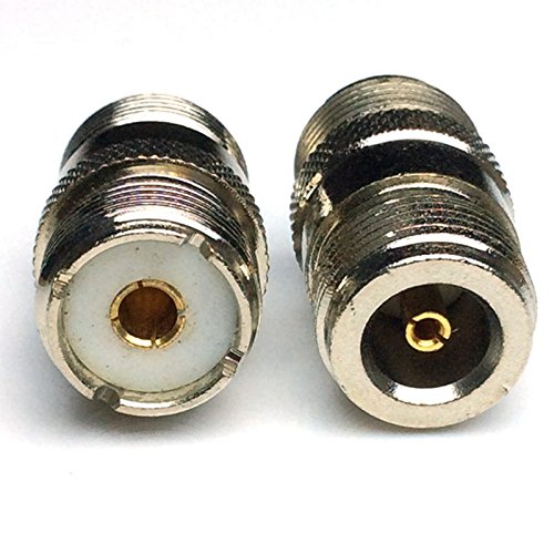 Cess N-Type Female To Uhf(So-239) Female Coax Adapter Connector - N Female To Uhf Female (4 Pack) #TOP2
