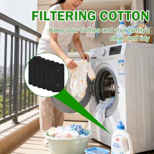 6 filtros para secadora Hoover Candy 40006731 filtro de esponja para secadora de bomba de calor y secador de condensación - imagen 4