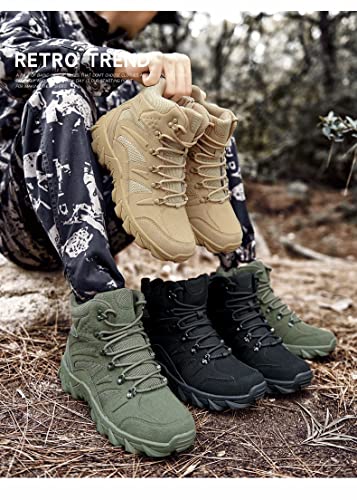 Men's LD Lightweight Hiking Boots Hunting Boots Work Boots Military Tactical Boots Combat Boots4