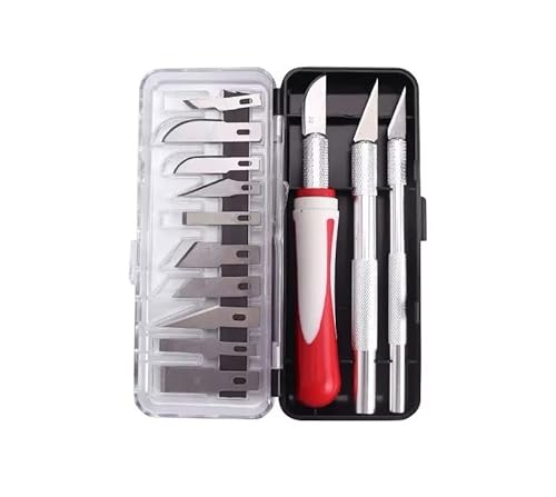 YQANDL 16-Piece Craft Knife Set, Handmade Knives, Exacto Knife Set,Precision