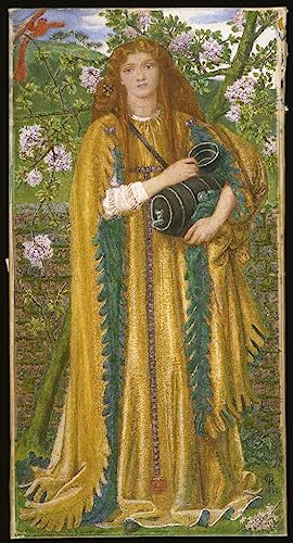 Impression d'affiches d'art de Rossetti toile haute définition pour salon moderne