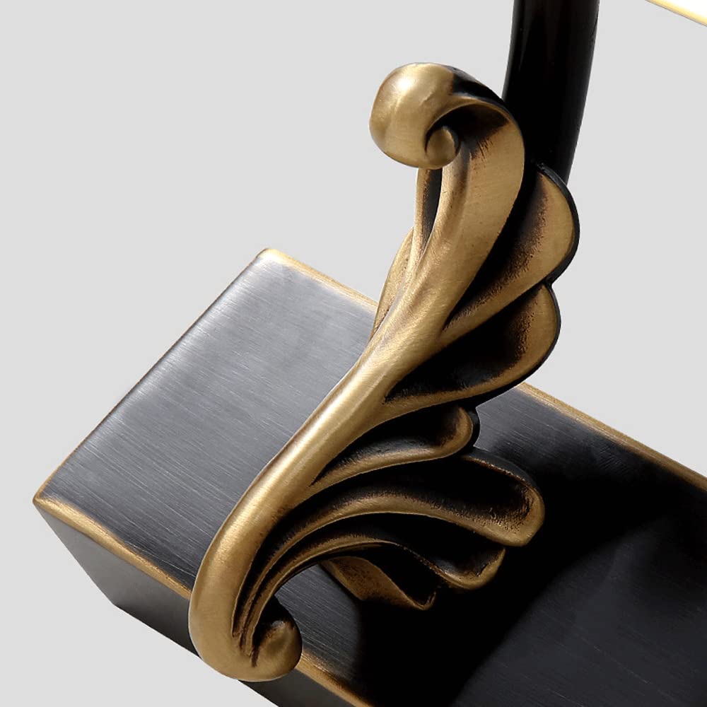 Lampada da bagno regolabile Lampada da trucco lineare Lampada da trucco a paralume lungo Specchio per trucco Luci anteriori LED Bianco neutro Sconce da parete Apparecchi di illuminazione per toilette