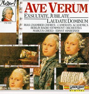 Little Night Music 16: Ave Verum Corpus [Audio CD] Mozart