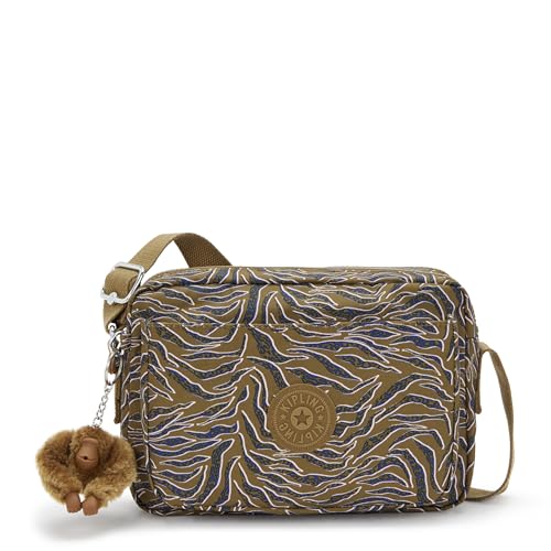 Image of Kipling Women's Abanu Medium Crossbody Bag, Lightweight, Adjustable Nylon Waist Pack with Multi-Compartment Zip Pockets