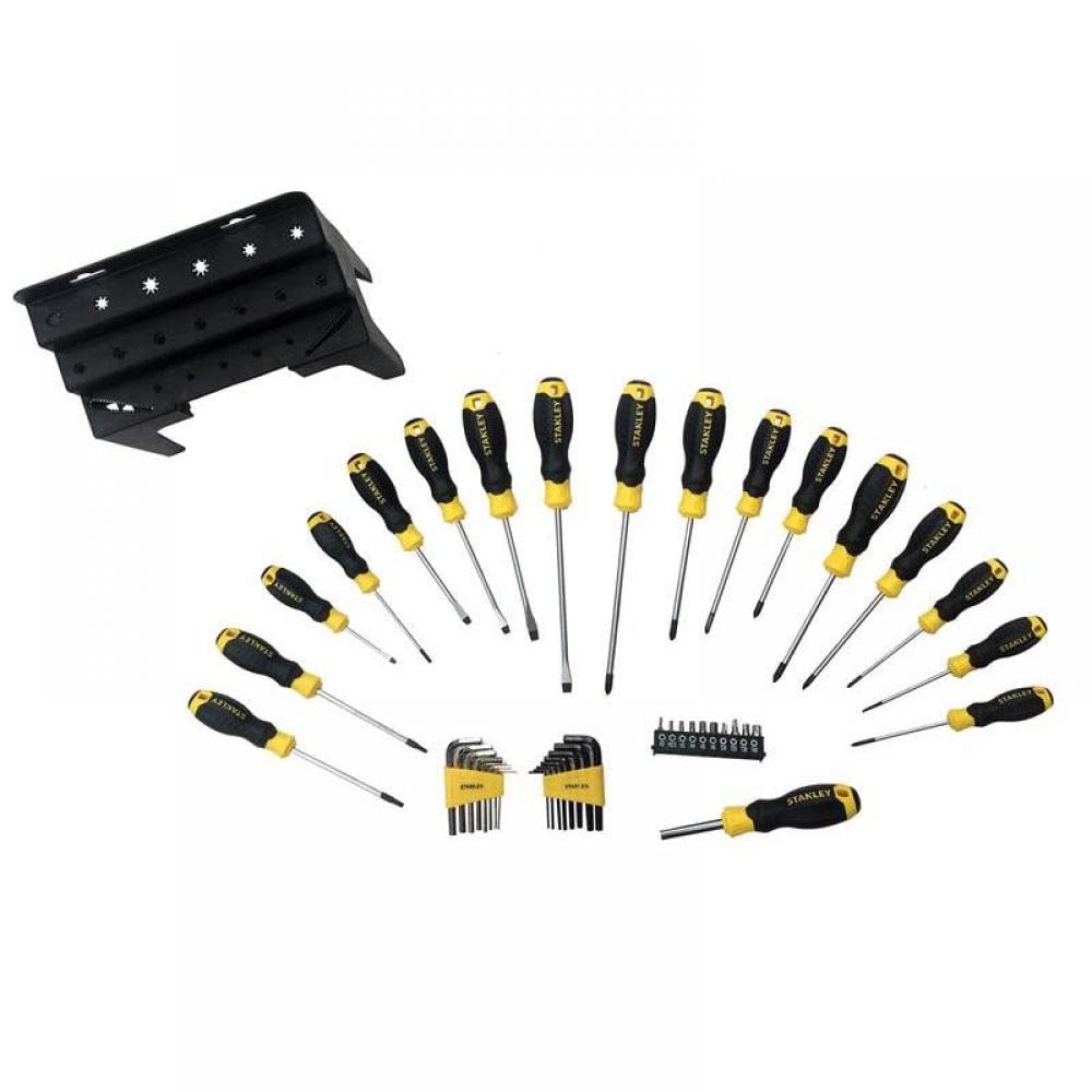 Set di cacciaviti in rack, 44 pezzi