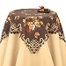 Embroidered Harvest Owls Table Linens Square, Square